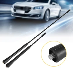 Aerial Antenna Roof Reception Antenna Screw on Antenna Universal Car Auto Roof Mast Stereo Radio FM AM Amplified Booster Antenna