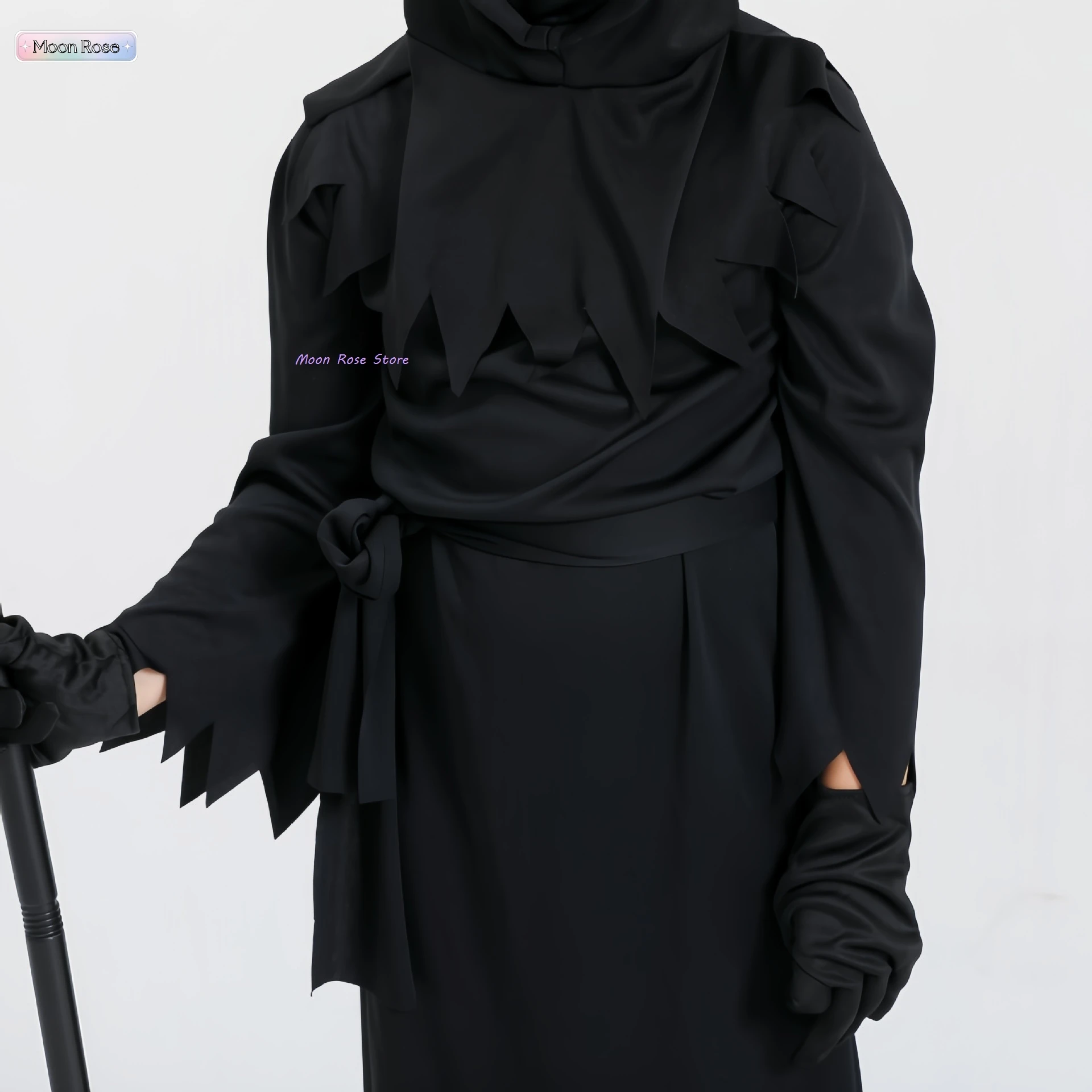 New Children's Halloween Cos Costume Grim Reaper Costume Cosplay Props Sickle Clothes Stage Performance Costume