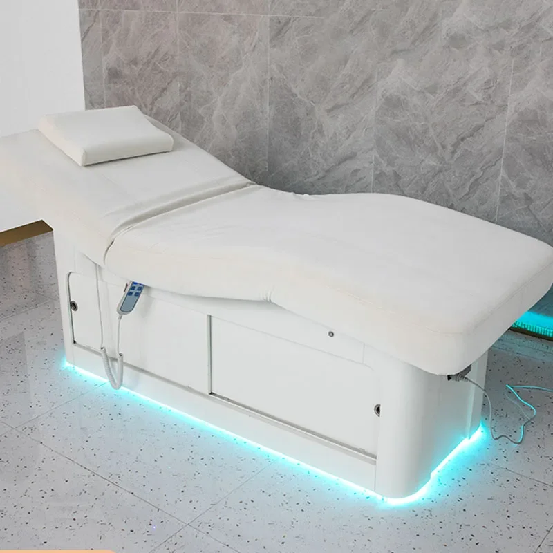 Cama eléctrica de belleza con temperatura constante, cama de Masaje para Spa, muebles de salón, GY50MB