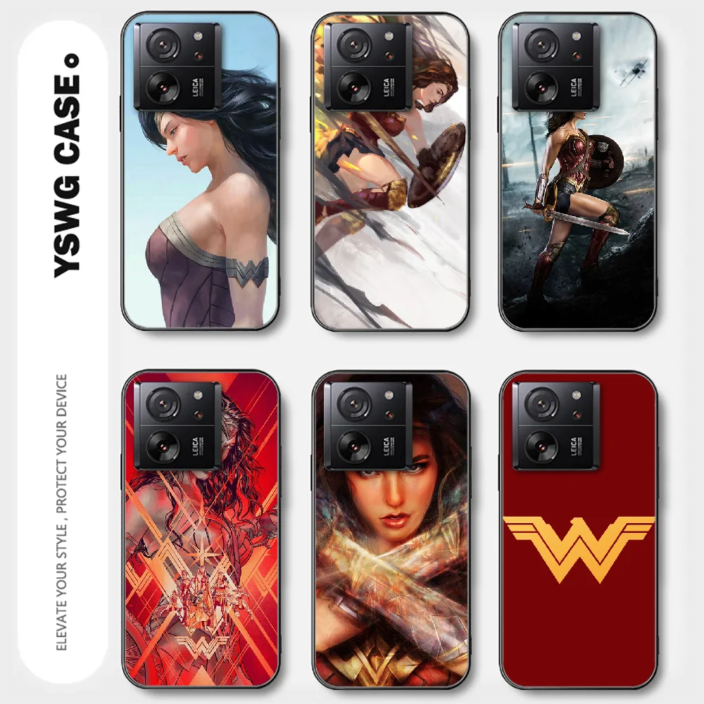 Wonder Woman Hero For Phone Case Cover Xiaomi Mi 11 12 13 14 T Pro Plus Poco X3 X4 X5 F5 GT