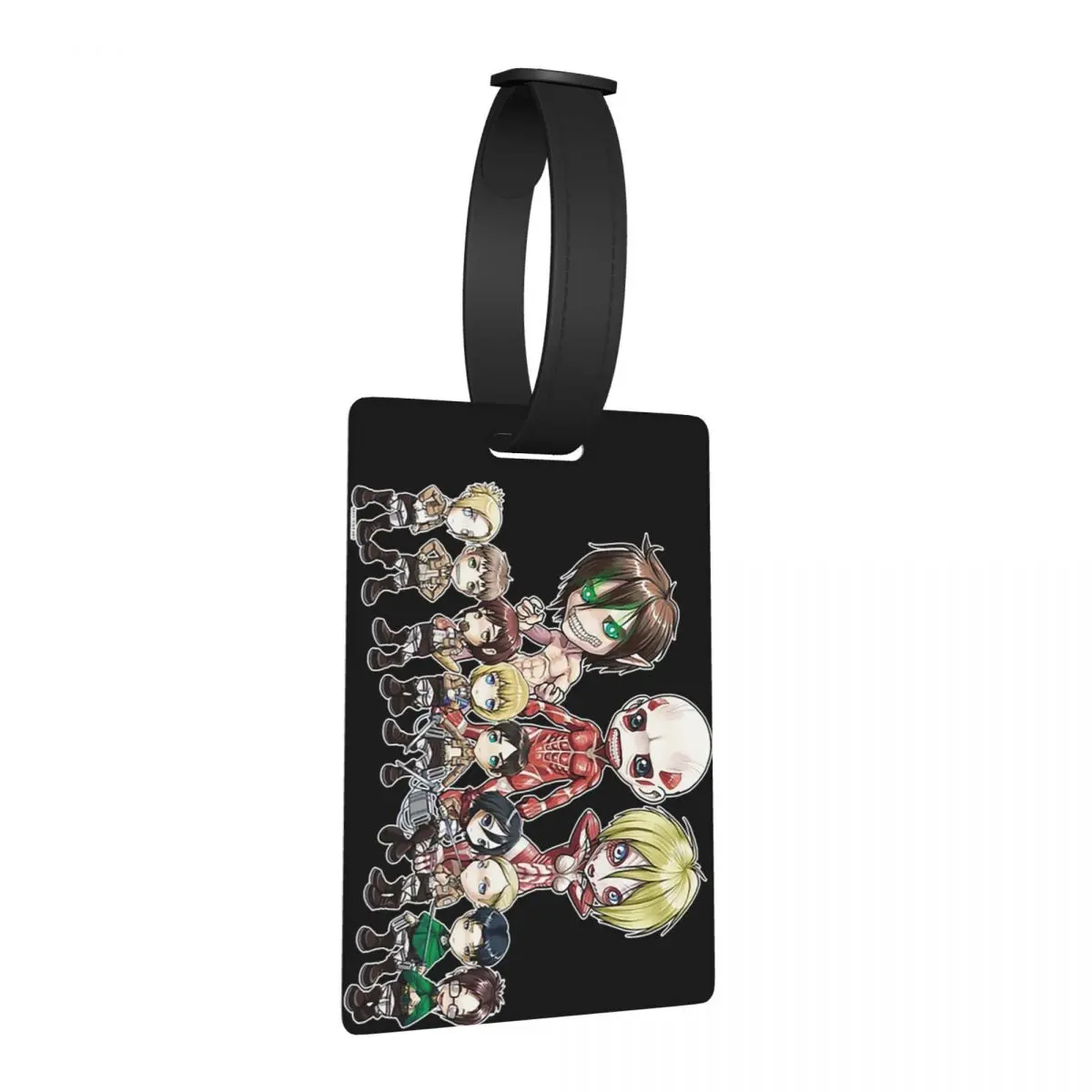 

Attack On Titan Japan Cartoon Wings Of Freedom Luggage Tags Accessories Travel Baggage Boarding Tag Label Holder ID Name Address