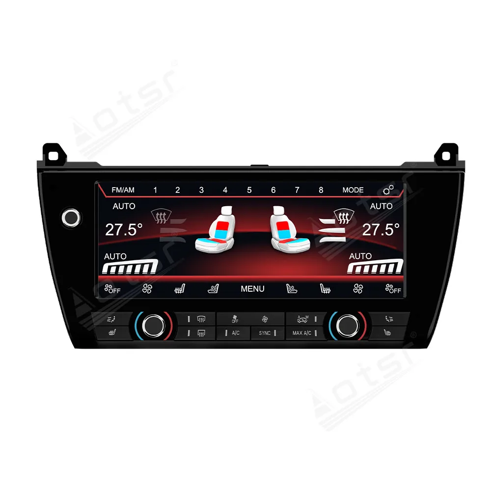 For BMW 5 Series F10 F11 5GT F07 F18 M5 2011~2017 Air Conditioning Climate Board Voice Control LCD Touch climate Control Screen