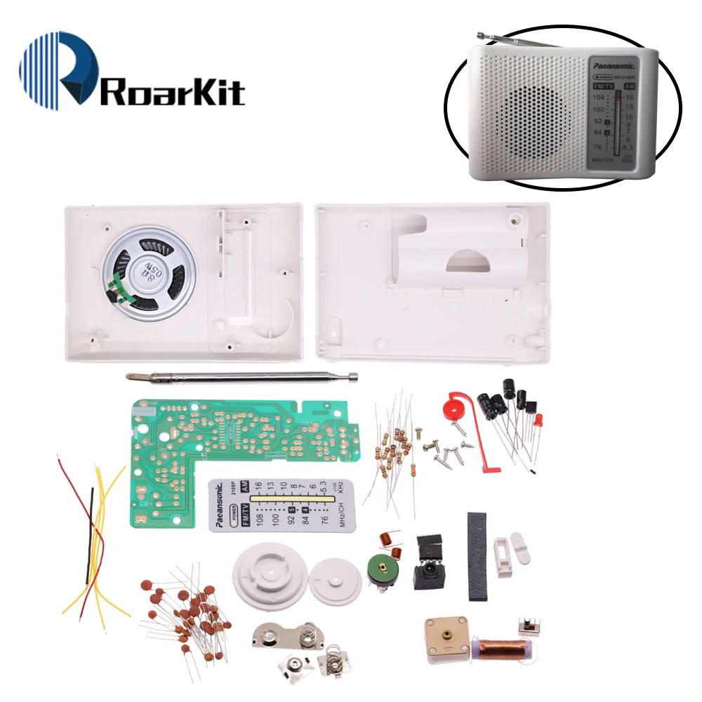 CF210SP AM/FM Stereo Radio Kit DIY Electronic Assemble Set Kit For Learner July DropShip DIY laboratory