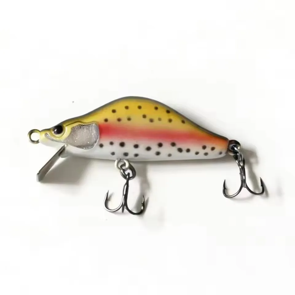 Japanisches Design Kunststoff Sinking Minnow Angelköder 50mm 4g Stecker Harter Köder Wobbler Crankbait Pesca Angelgerät SwimBait