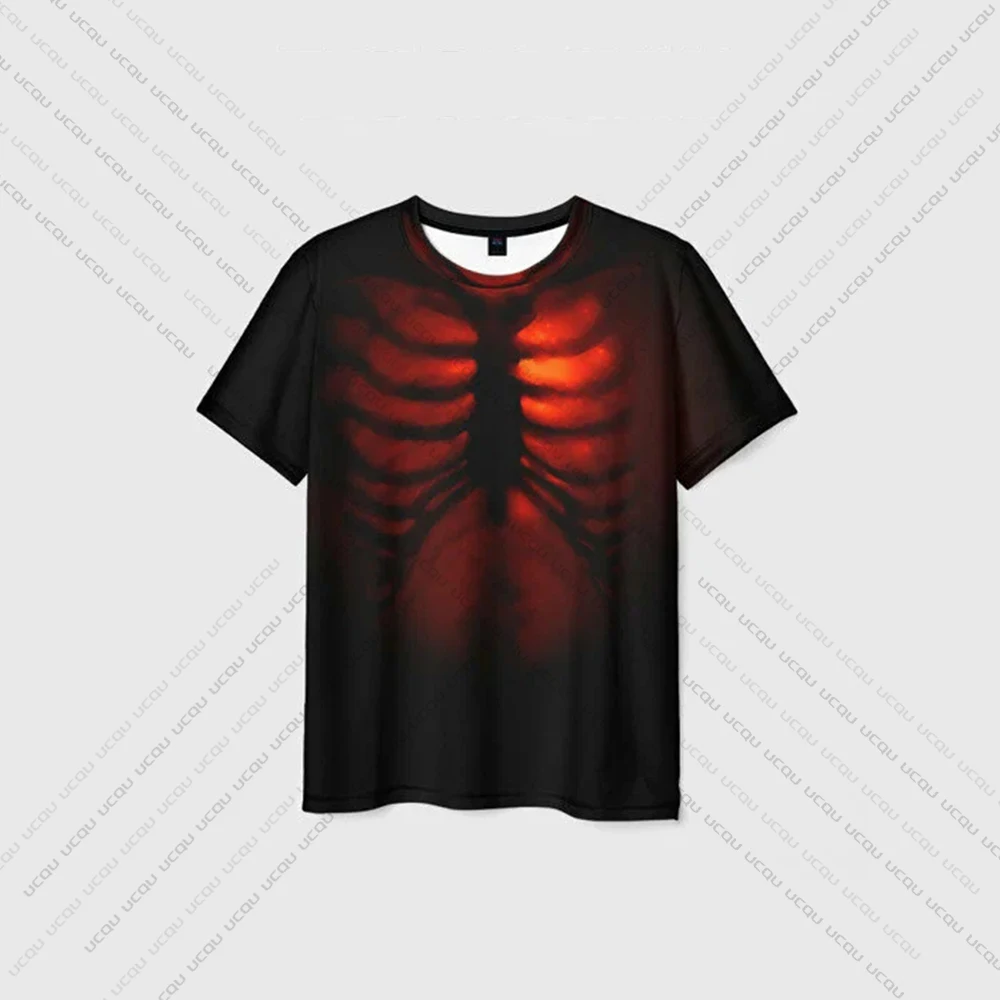 2025-camiseta-principal-com-elementos-de-terror-e-moda-padrao-estampado-roupa-casual-e-roupas-de-festa-de-ferias-tanto-para-criancas-e-adultos