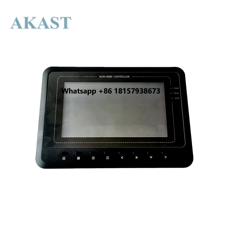 

MAM6080(B)(T)(V) 220V Touch Screen Control Panel Module With CT for Two Stage Screw Air Compressor New Condition