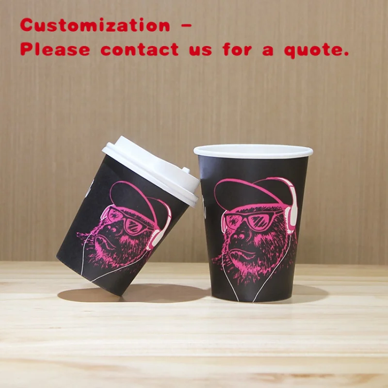 

Custom.LOKYO 4 унции, 8 унций, 10 унций, пульсационные двойные одностенные одноразовые бумажные стаканчики на заказ