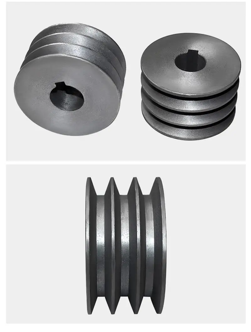 A3-55 V-เข็มขัด A-type สาม Groove 55 มม.เหล็กหล่อมอเตอร์เข็มขัดมอเตอร์อุปกรณ์เสริมที่กําหนดเอง