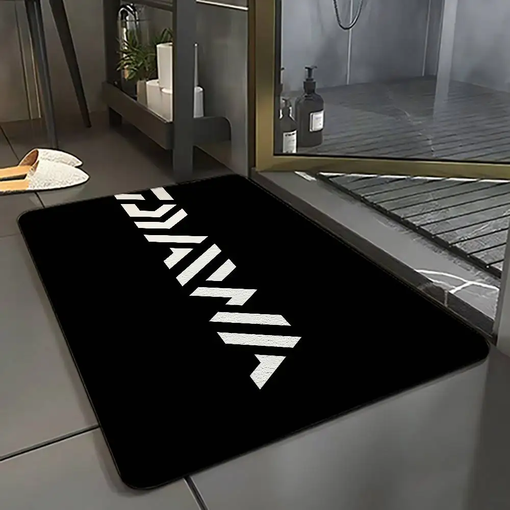 D-Daiwa pêche 3 Baseballb maison tapis de sol Durable pour entrée chambre toilettes salle de bain portes absorbant antidérapant tapis de pied