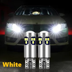 2PCS T10 W5W 3030 18SMD Super Bright LED Car Parking Lights WY5W Auto Wedge Turn Side Bulbs Canbus No Error