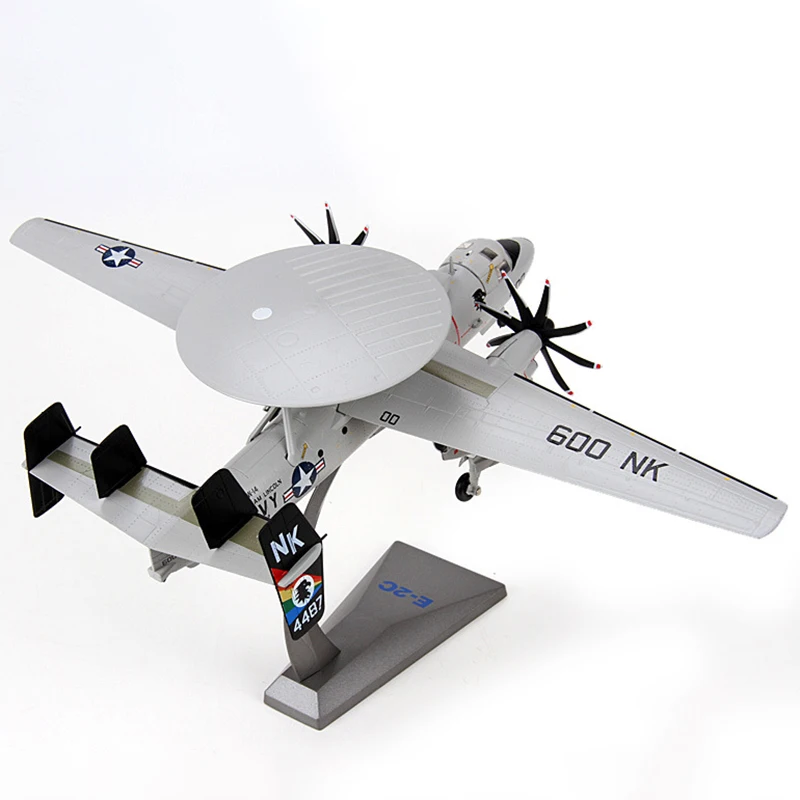 Scale 1/72 E-2C Hawkeye Warning Navy Carrier Aviation Military Miniature Diecast Alloy Aircraft Models Souvenir Collections Toys