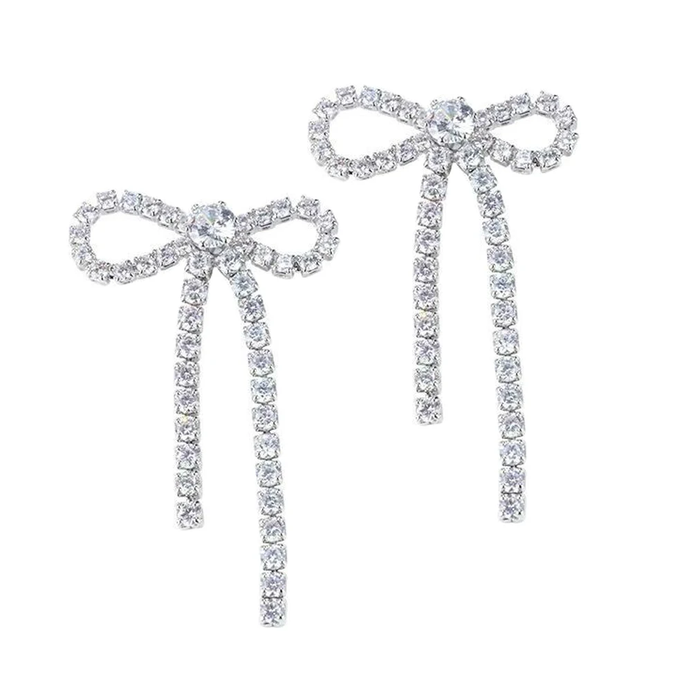 

Ear Cuff Earrings Decorative Bow for Girls Costume Women Bows Studs Earings Jewellery Jewelry