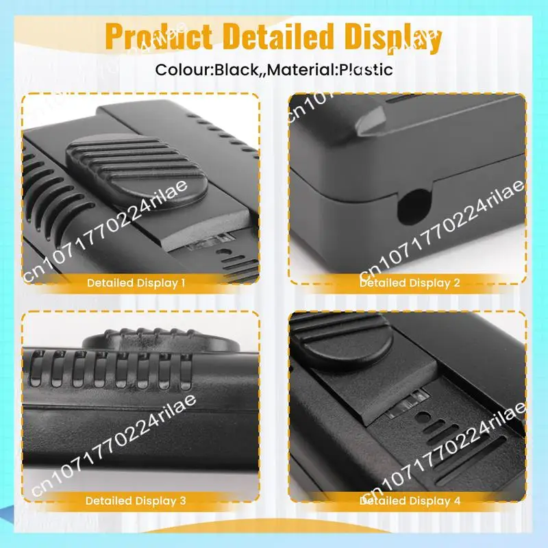 A17Z Foot Dimmer Switch Full Range Inline Slide Control Switch For Floor Light LED Lamp Incandescent Bulb 100V-120V US Plug