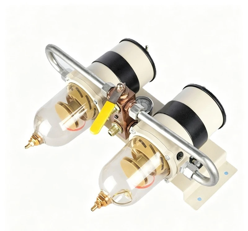 75900FHX30 75900FHX10 900FG Duplex Fuel Filter Water Separator 180Deg Diverter Valve Bowl Drain