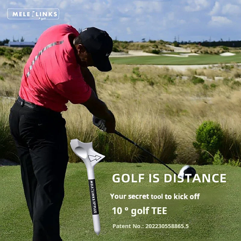 تي شيرت ميليينكس جولف بلاستيك 10 ° حامل كرة جولف معيني يزيد من سرعة كرة الجولف #4