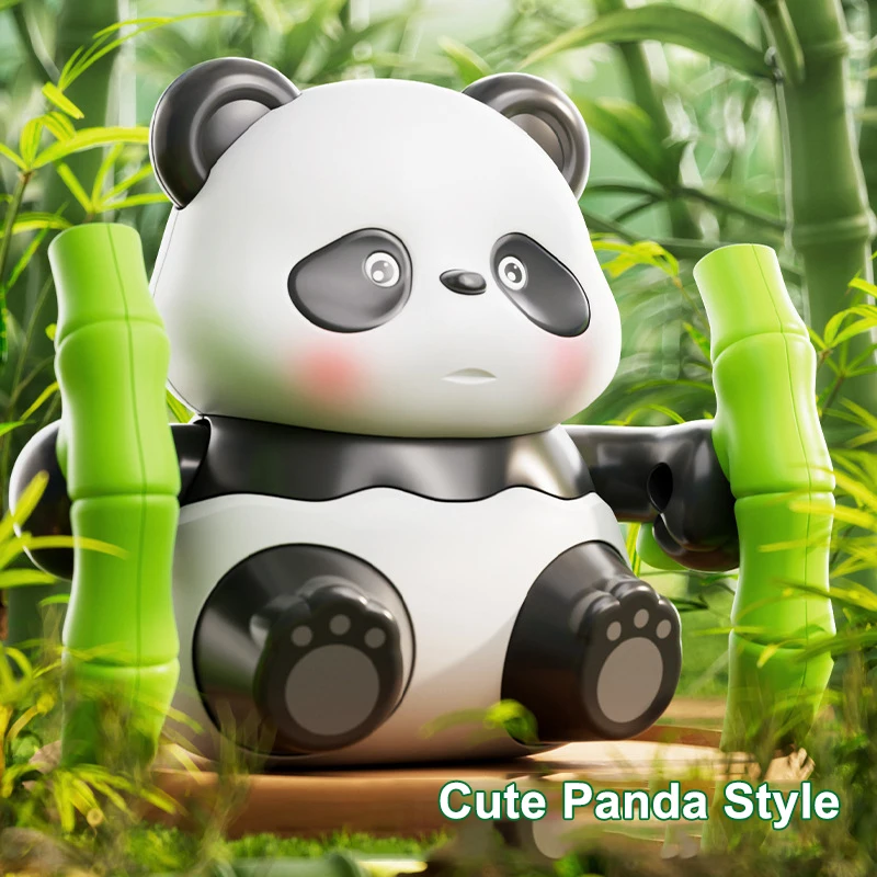 바람으로 움직이는 장난감 동물 파티 선물 팬더 움직이는 장난감 바람으로 움직이는 팬더 장난감 유아 어린이 소녀 소년 생일 선물