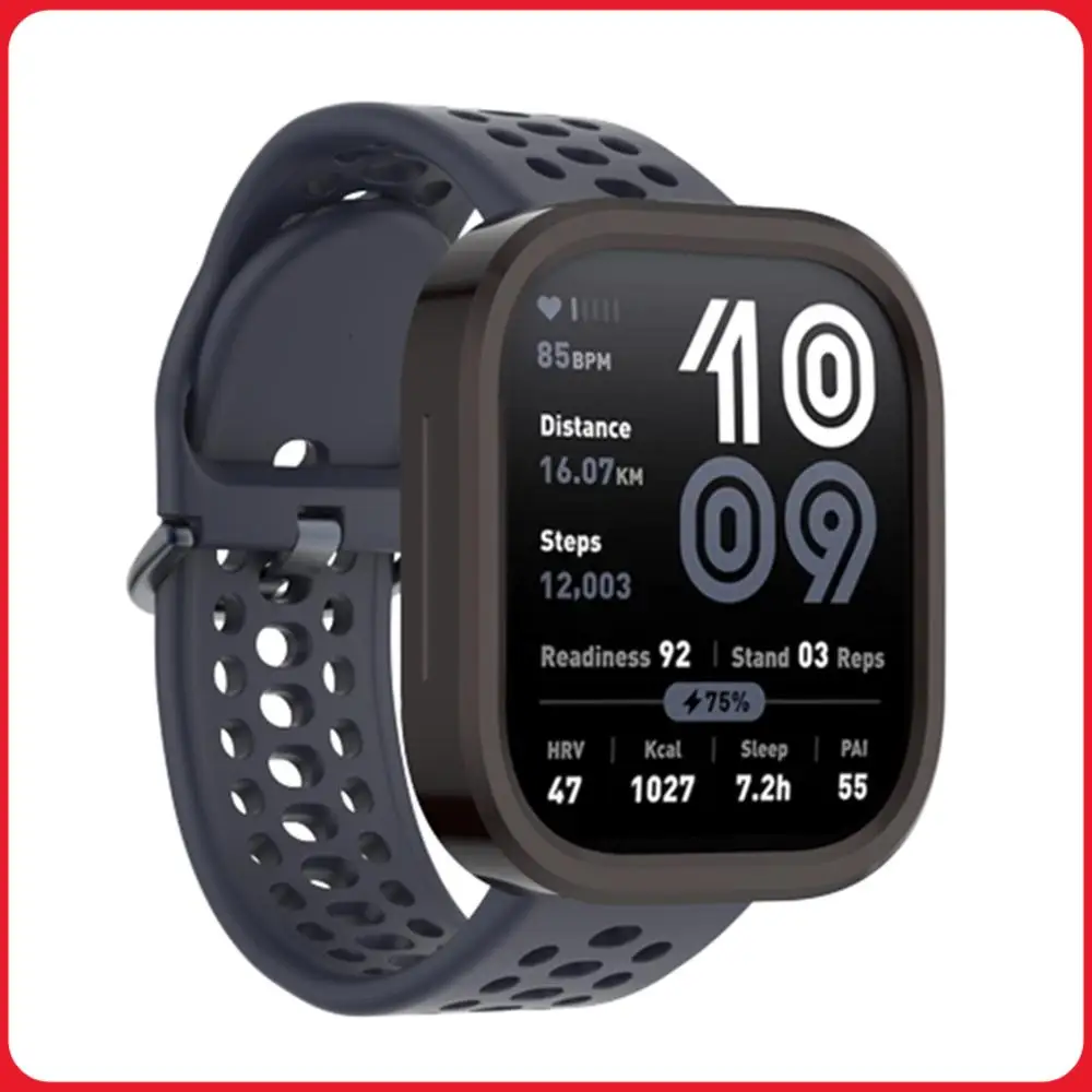 

Металлический защитный чехол для Amazfit Bip 6, тонкий чехол для умных часов с защитой от падений, сменный жесткий чехол с защитой от царапин, подарок для друзей