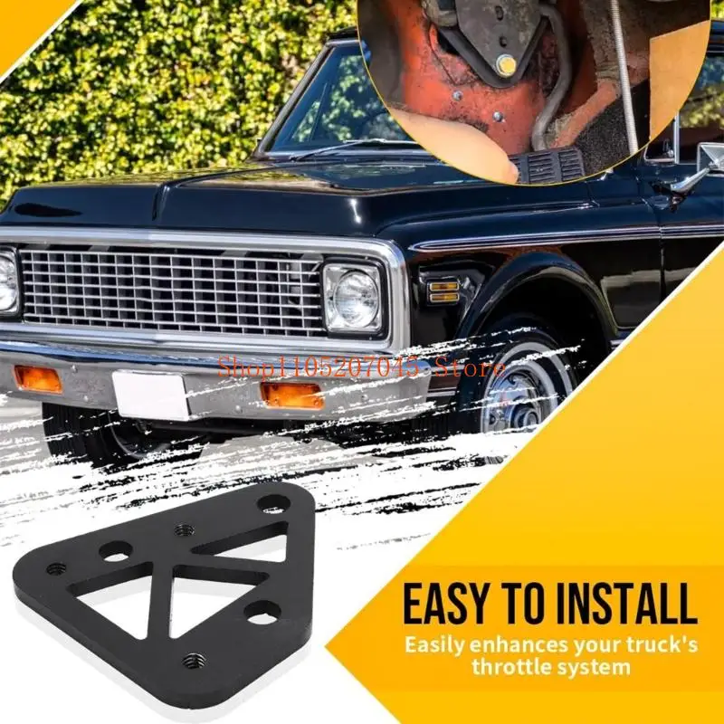37cd Powerful Aluminum Restrict Cable Parenthesis For 1967 1972 C10 Trucks Strengthened Accelerate Response