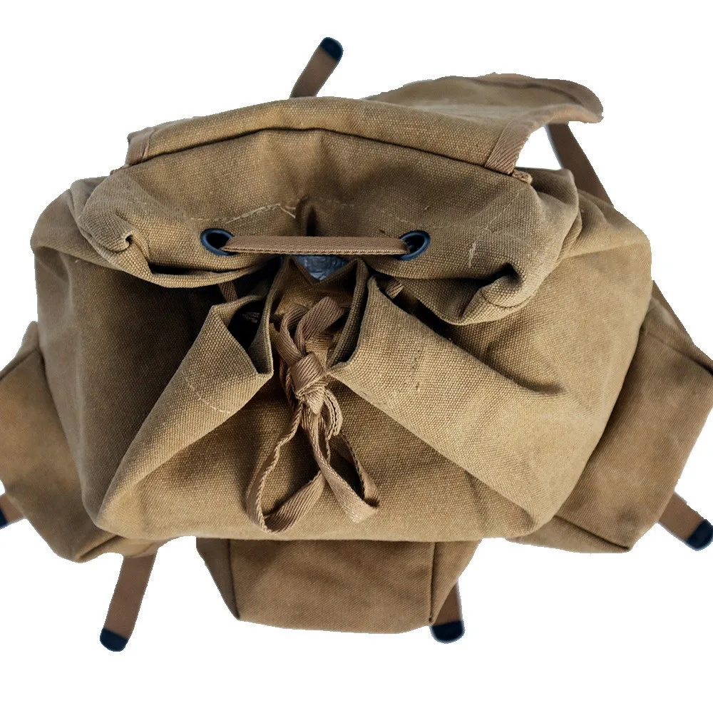 Sac à dos en toile M14, sac de course rétro WW2 US, sac de rangement, équipement de camping