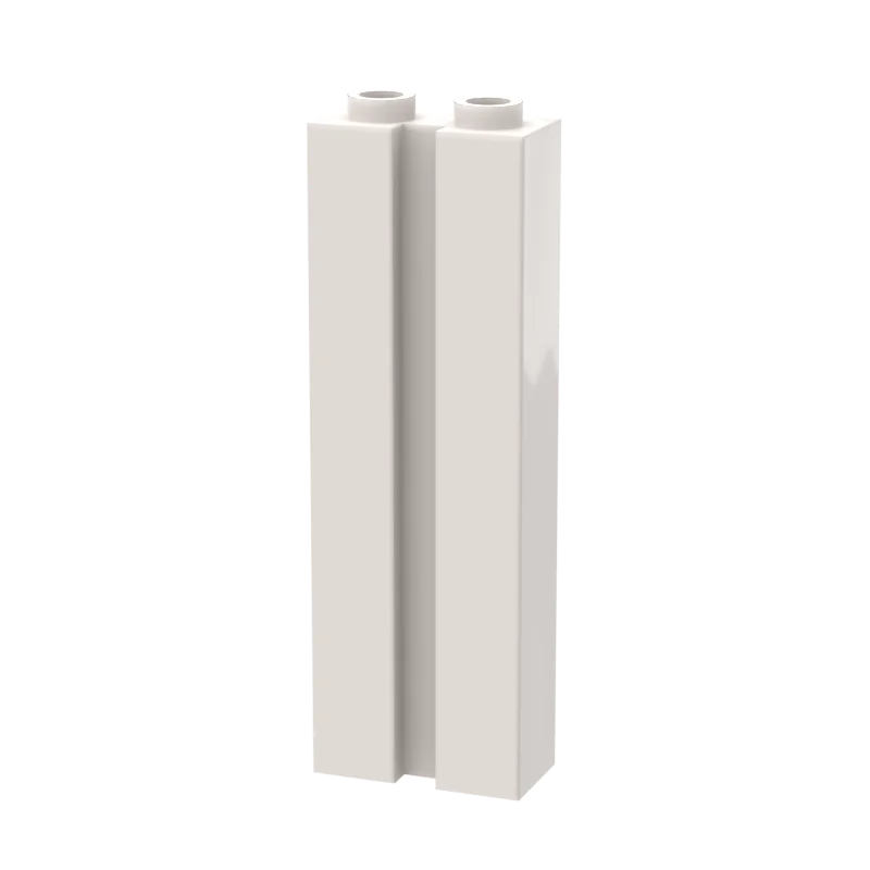 MOC 1 قطعة التراص 88393 مع قناة قابلة للاستبدال الطوب تعديل 1x2x5 بنة لعبة رائعة الكبار بنين هدية عيد