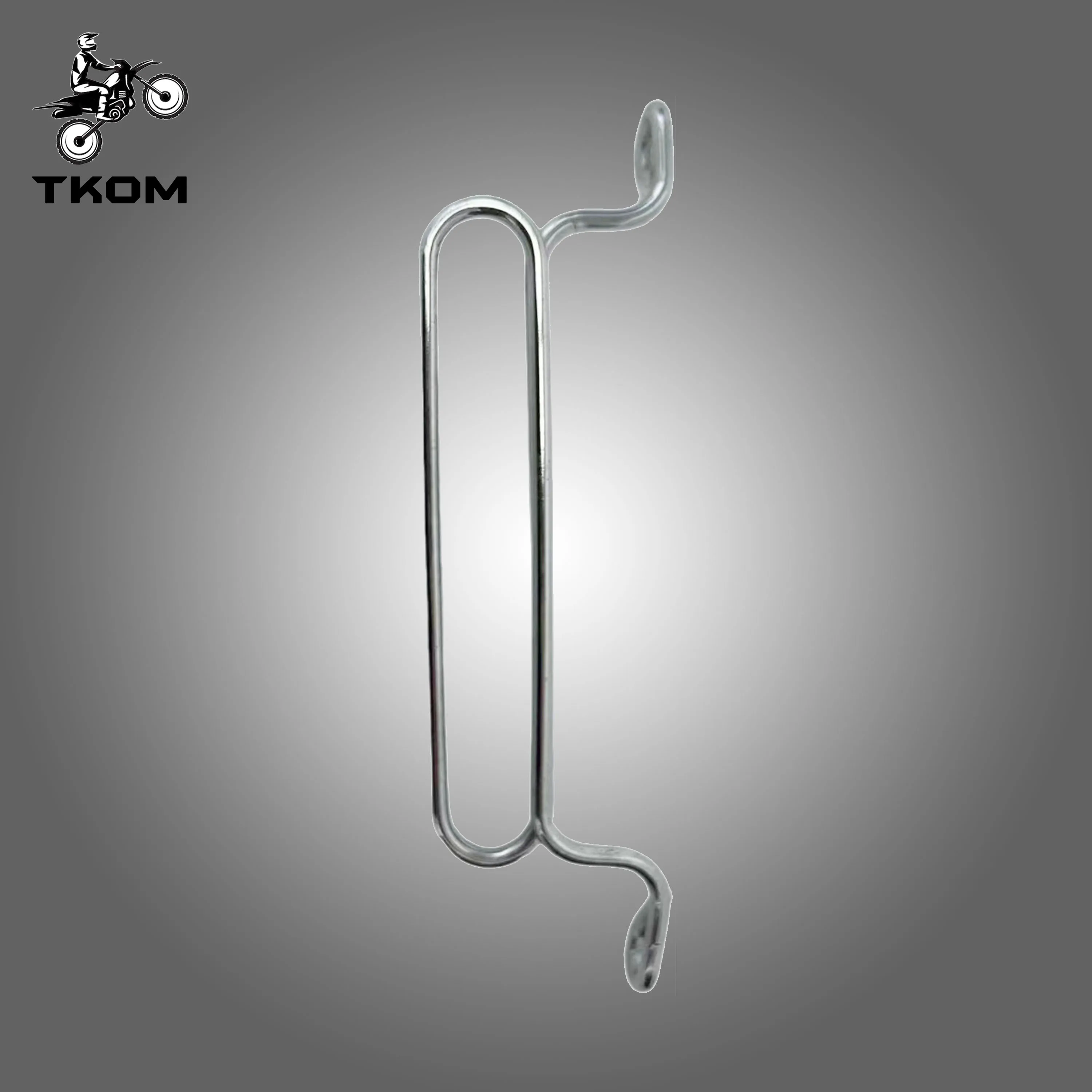 CT70 Chrome Fender Mount Cable Guide Clip for Honda DAX CT70 Motorcycle Accessories - Image 2