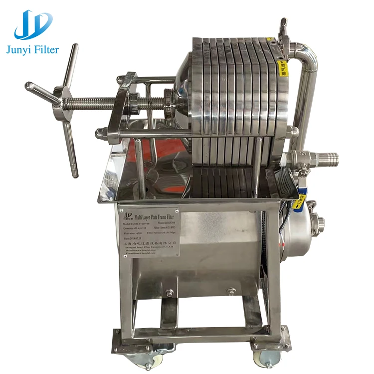 

Multi-layer Stainless Steel Frame Honey Filter Press Equipment for Beverage