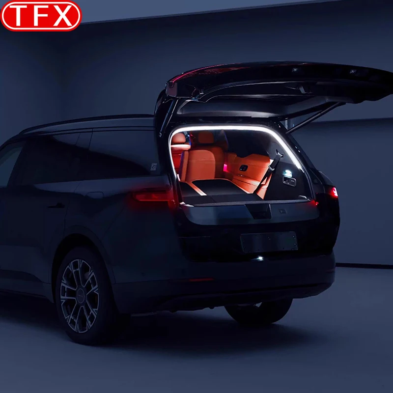 For Lynk&co 900 2025 Car Trunk Lights Interior Flowing Lights Tailgate LED Light Ambient Lighting Strips Dedicated Accessories