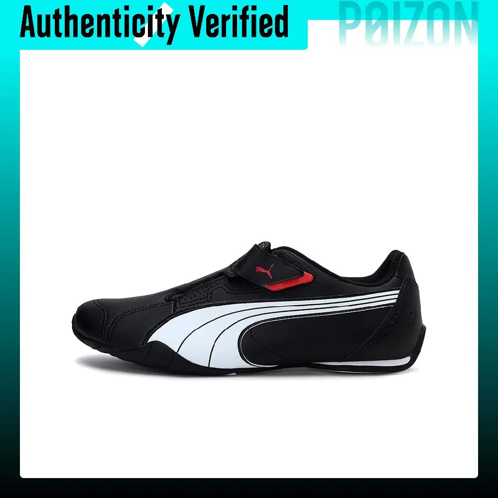 PUMA Synthetic Leather, Artificial Leather Cushioning Slip Resistant Abrasion Resistant Breathable Lightweight Low top 185999-02