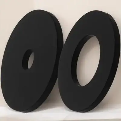 

Комплект из 2-х вставных колец для фрезерного стола, прочная пластиковая опорная пластина для фрезера, аксессуар для деревообрабатывающего инструмента, прецизионная вставка для дерева