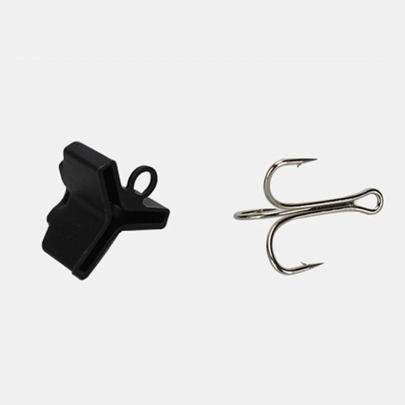 50Pcs Treble Hook Covers Hook Safety Fish Hook Protector Treble Hooks Cover