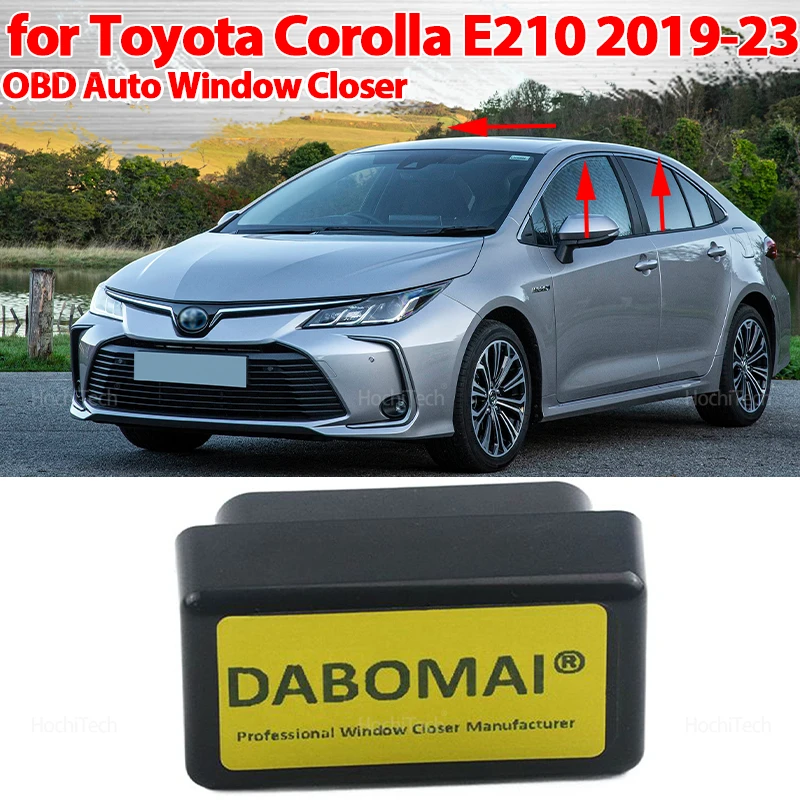 

Автомобильный OBD-контроллер дистанционного управления стеклоподъемниками для Toyota Corolla E210 2019-2023