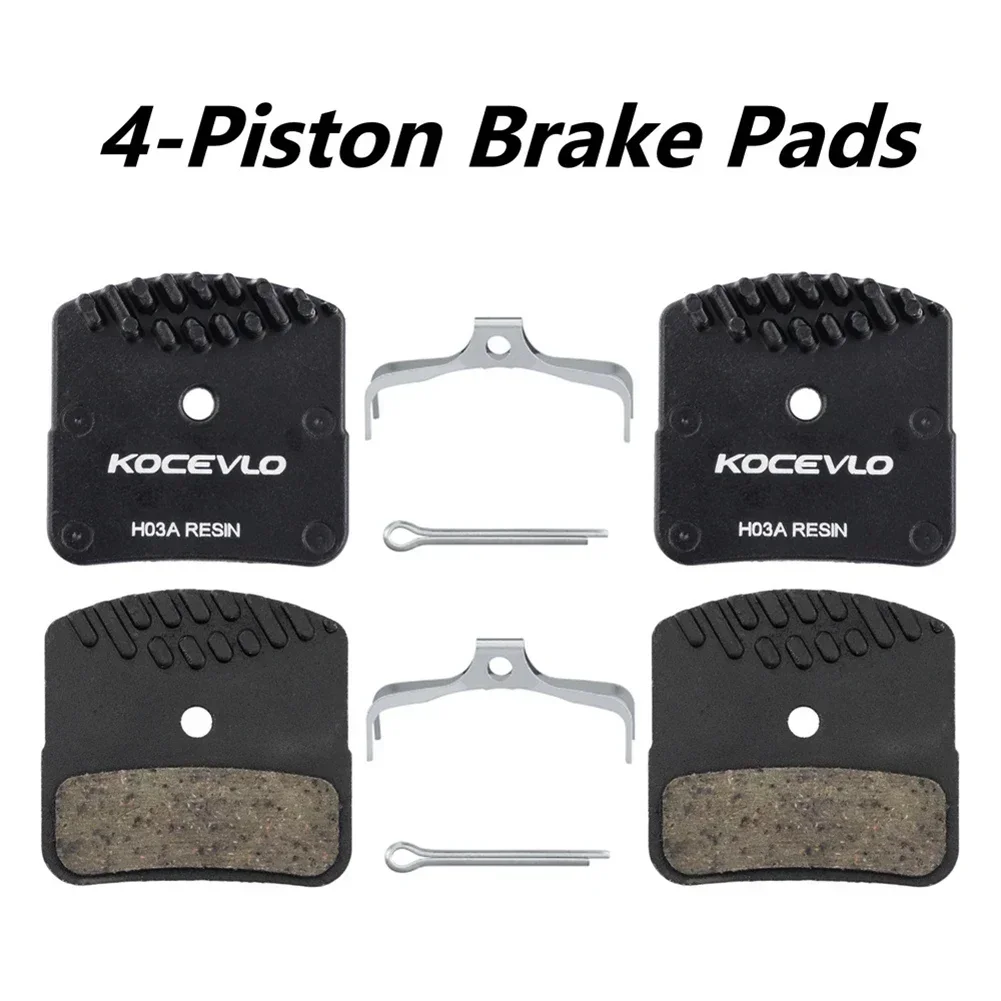 2022 New High Quality MTB Replacement Part Disc Brake Pads Incoming Four Piston Resin Replacement ForShimano H03A