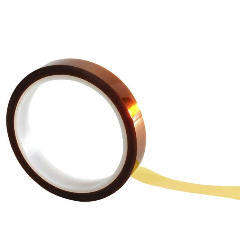 Fita adesiva de poliimida de alta temperatura, 30 metros x 5-40mm, resistente ao calor, isolamento, filme de poliimida, 10mm