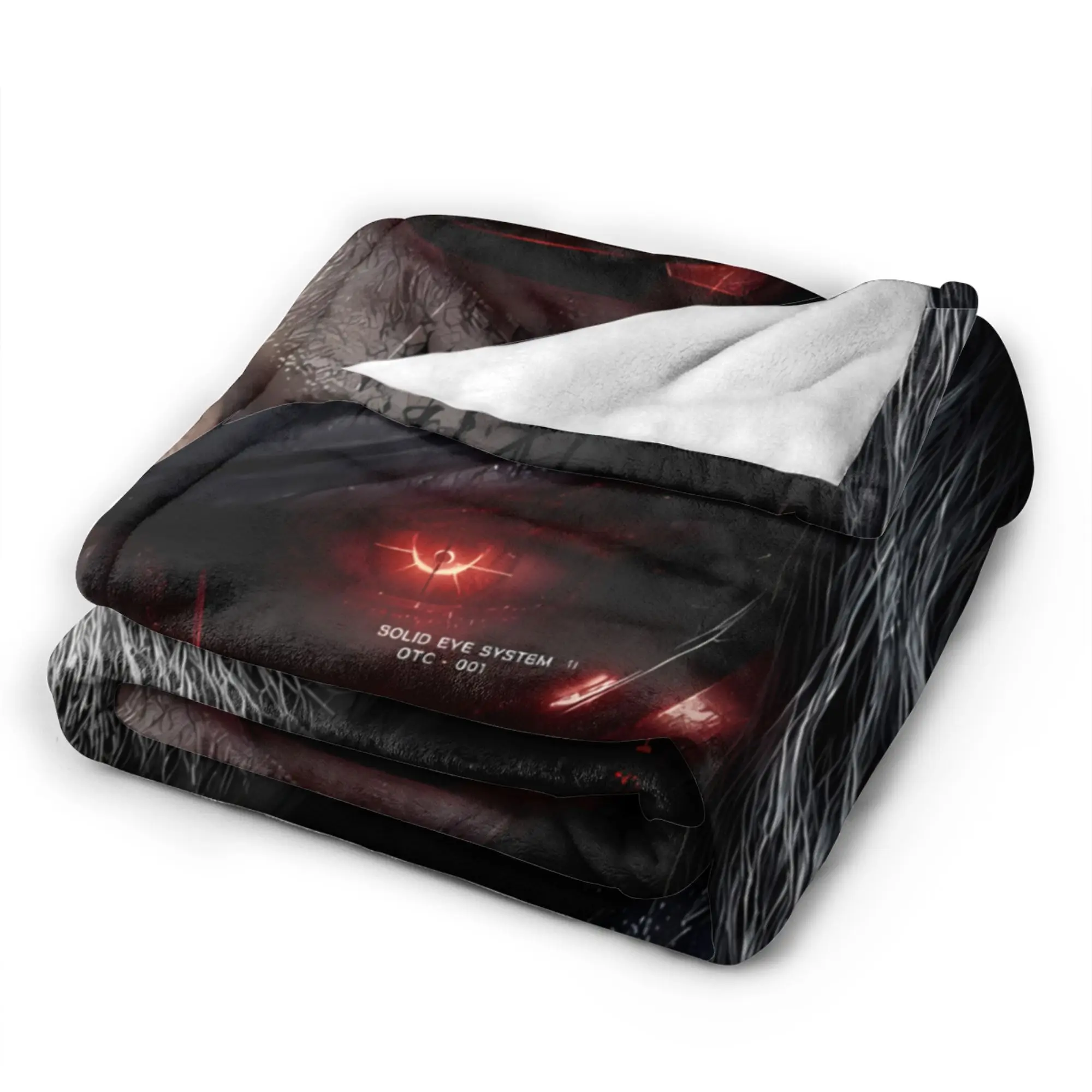 Metal Gear Solid Game Blanket Quality Warm Soft  Throw Blanket Winter Children Bedroom Pattern Bedspread