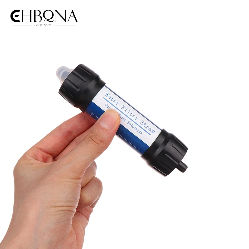 Outdoor Mini Water Filter Straw Water Purification for Survival or Emergency Supplies Portable Water Purifier for Storm