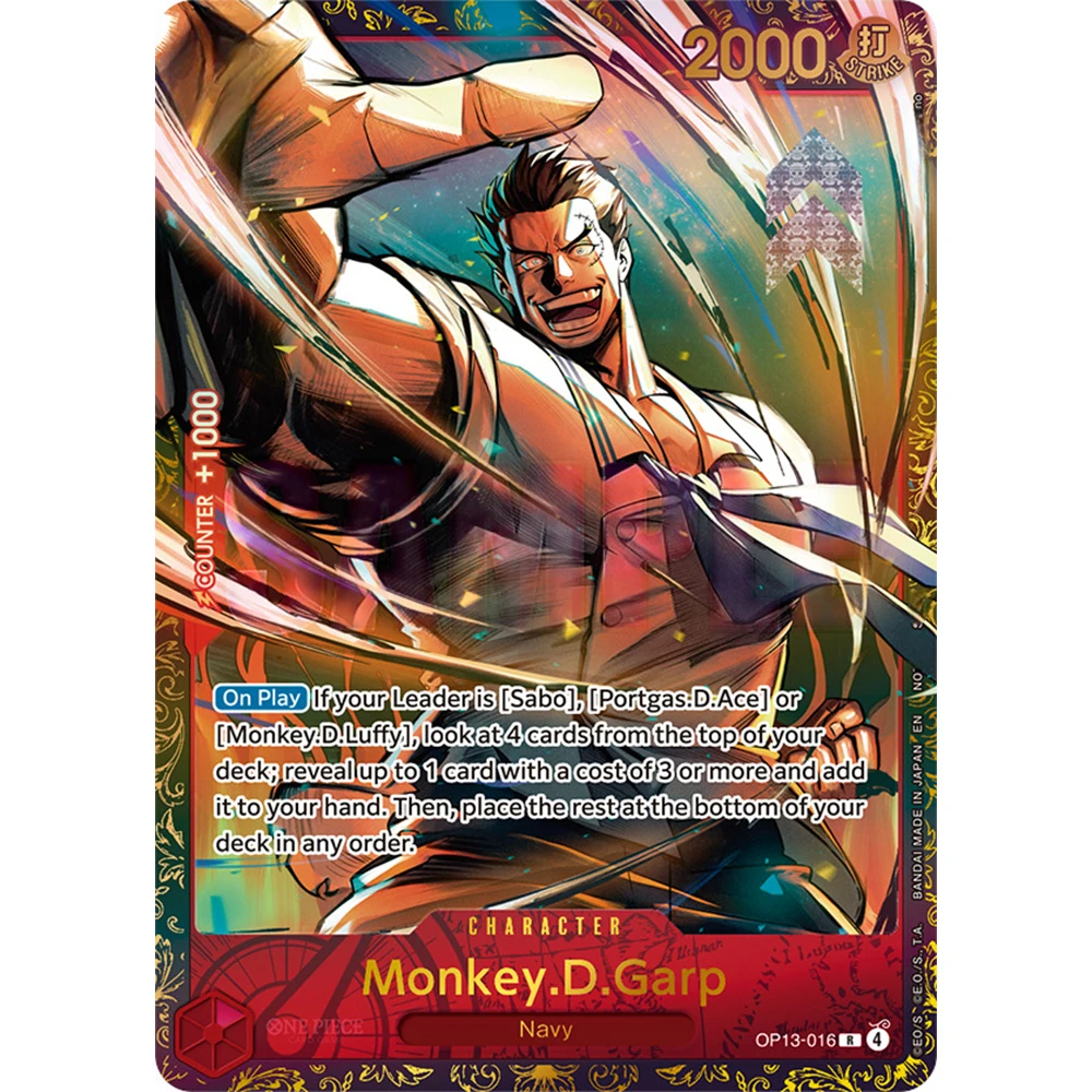 Collection Cards Monkey D. Garp OP14-112 Boa·Hancock DIY High Quality Self Made Game Anime Cards Gift Toy