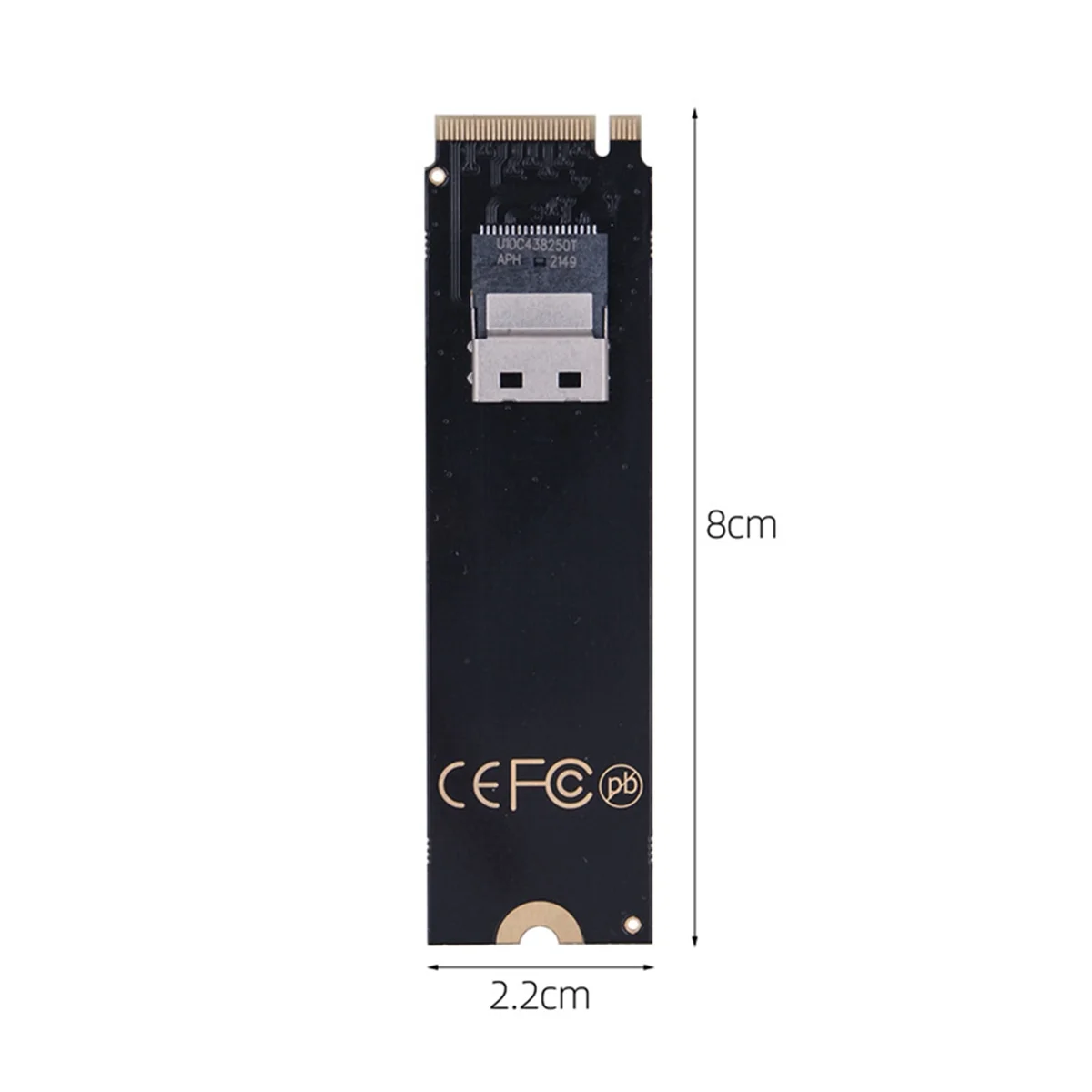 

Адаптер A02R NGFF M-Key NVME — SFF-8654 Slimline SAS Card и кабель U.2 U2 SFF-8639 NVME PCIe SSD 50 см для материнской платы SSD