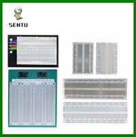 SYB 120 400 500 830 840 1660 MB102 GL-12 Points Solderless PCB Breadboard Mini Universal Test Protoboard DIY Bread Board