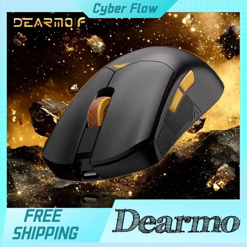 

Мышь игровая Беспроводная Dearmo F800, 3 режима, 2,4 ГГц, Paw3395