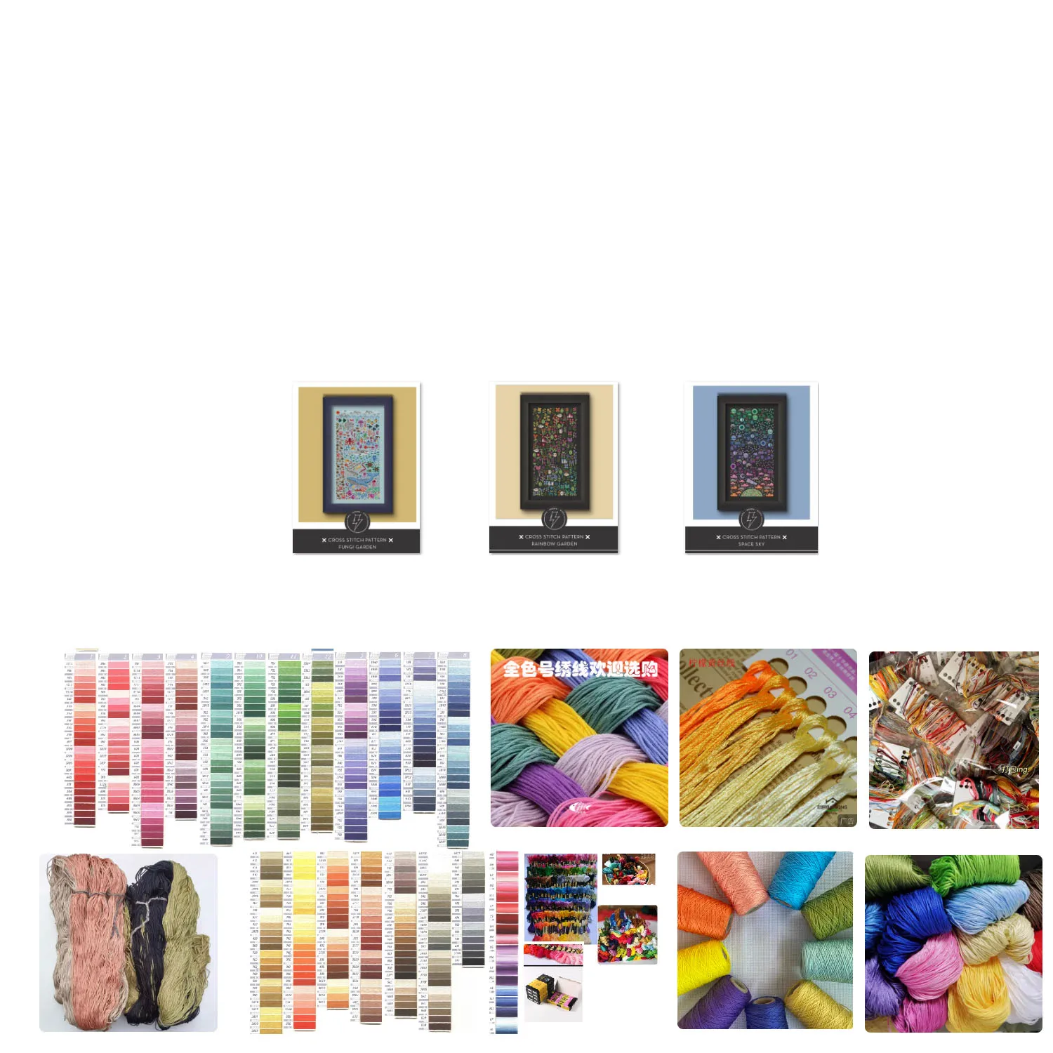 

Cross Stitch Kit DIY Set Simple pattern Decoration Cross Stitch Set New Crafts Handmade Embroidery