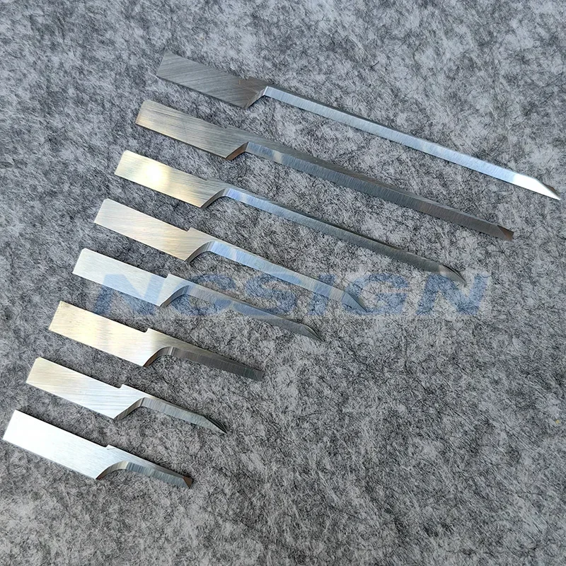 Tungsten Carbide Iecho Jwei Knife Zund Cutter EMMA ATOM Oscillating Blade For Nylon Felt Nonwoven Leather Fabric Textile Foam