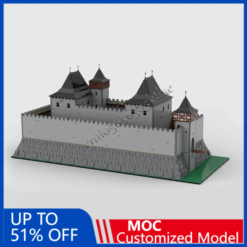 

НОВИНКА: Конструктор MOC «Средневековый замок» из 11357 деталей, модульная модель, набор для сборки, развивающая игрушка, подарок на Рождество для детей