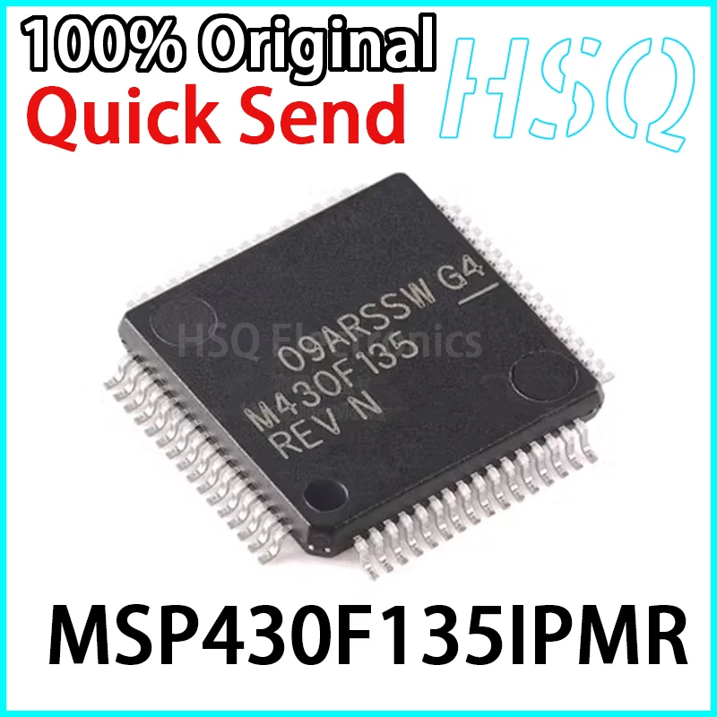 1PCS Original Genuine MSP430F135IPMR M430F135 LQFP-64 16 Bit Microcontroller IC 8MHz