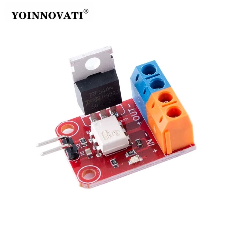 IRF540 Optically-Isolated MOSFET Switching Module Field-Effect Transistor Switch Board 3.3-5V