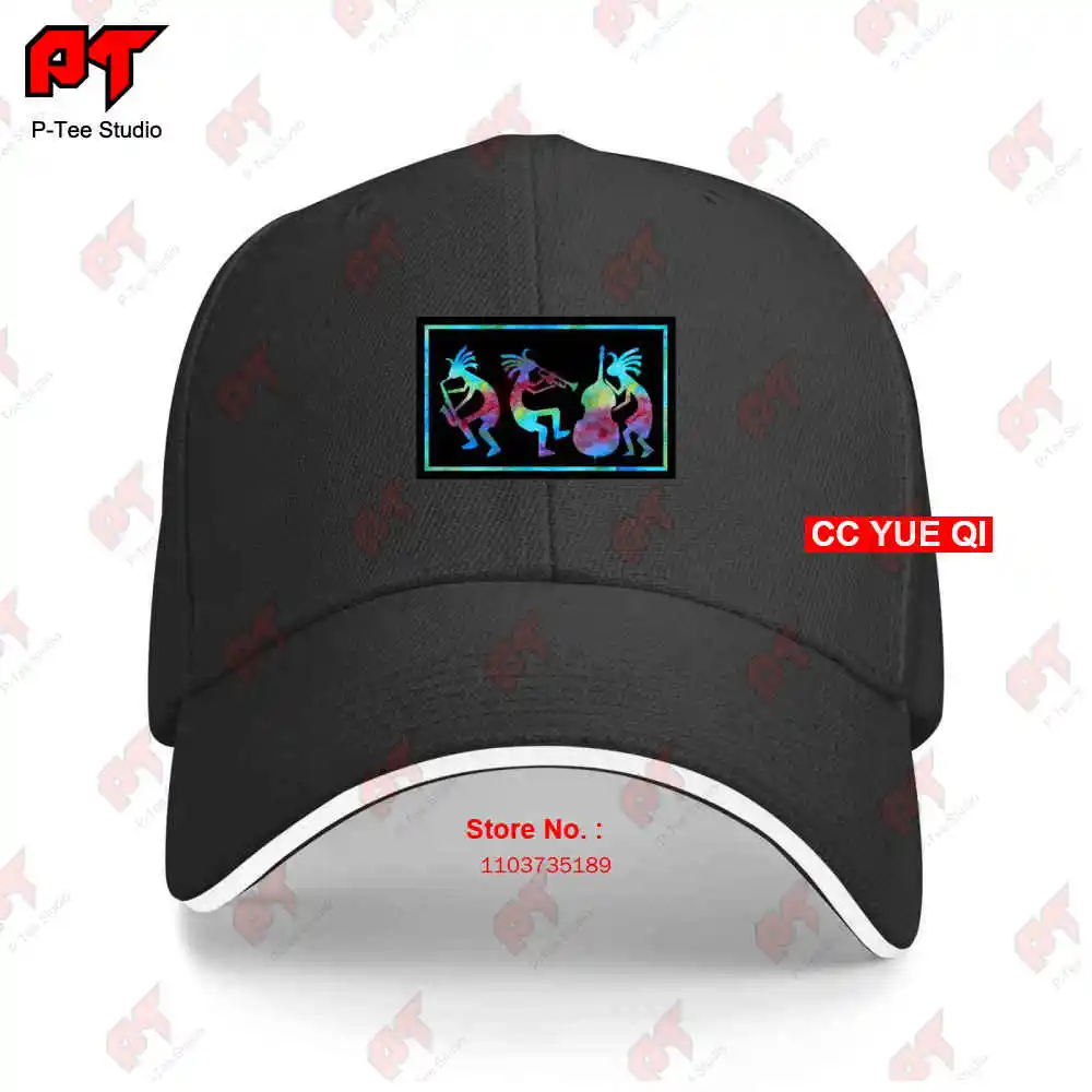 Kokopelli Jazz Trio Baseball Caps Truck Cap B2TK