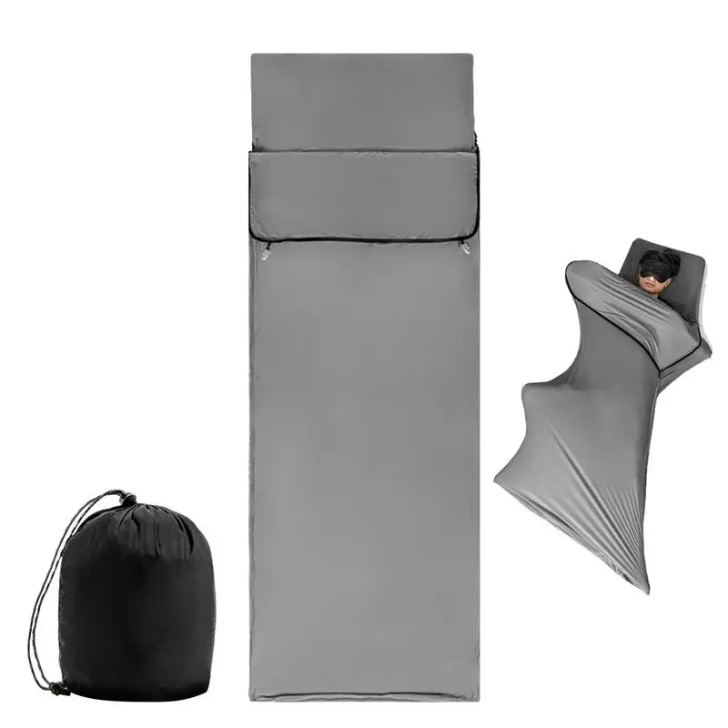 

Sleeping Bag Liner High Elastic Resting Sack Travel Sheets For Hotel Envelope Type Camping Sleeping Bag Liner For Adults