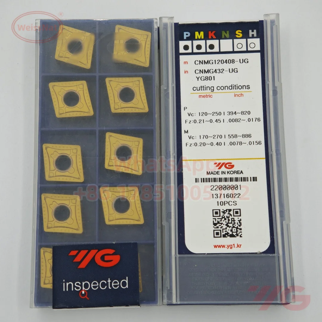 YG-1 シンガポール 120404   CNMG 120408   UG UC UF YG801 YG3010 YG3020 YG3030 超硬インサート CNMG インサート