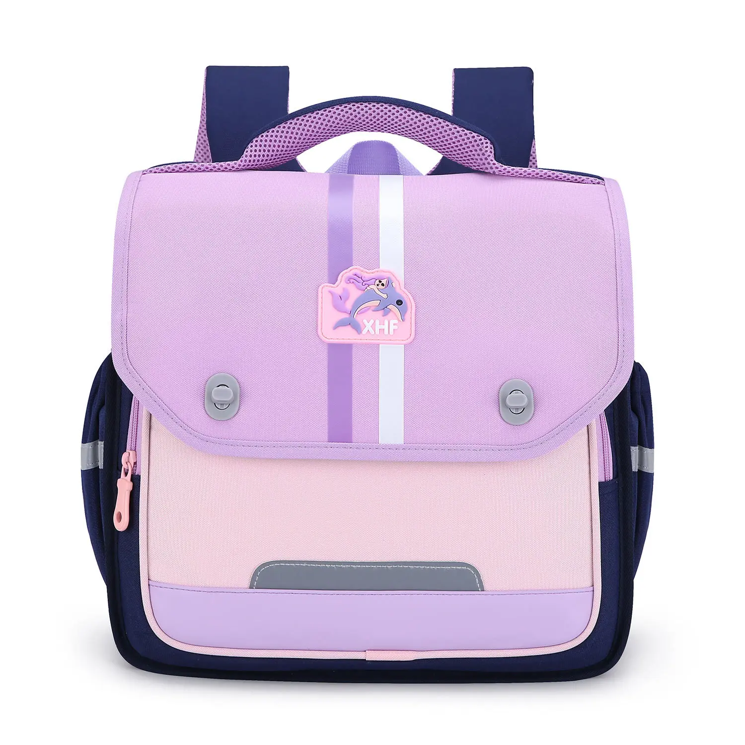 Primary School Students Schoolbag Fashion Horizontal Kids Backpack Large Capacity Lightweight Waterproof Cute School Backpack