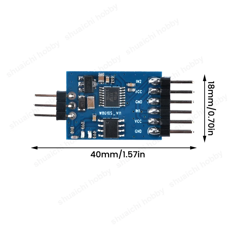 1PCS DC5-12V 3 Channel Video Switcher Module PWM Signal Transmission FPV Camera Switching Device for RC Multicopter Drones