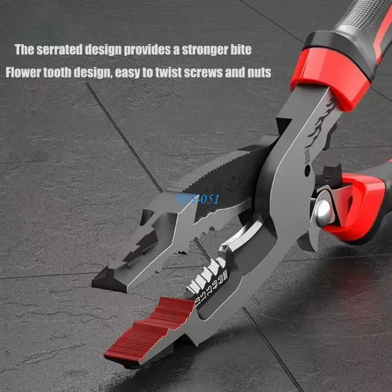 

E15A Multifunctional Electrician's Pliers for Cutting Stripping and Crimping Wire
